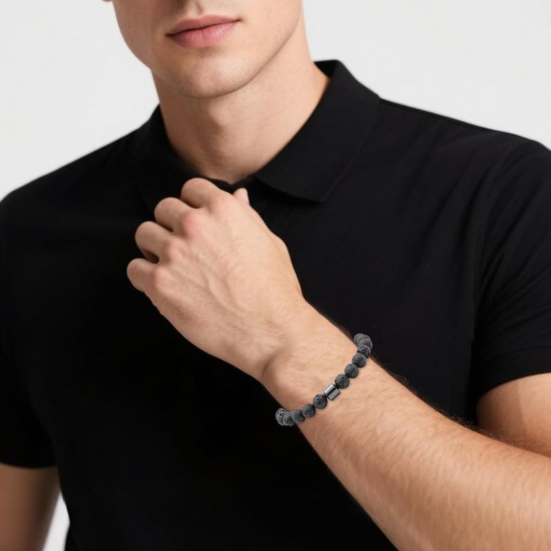 Asiamist 2Pcs Anti Alcohol Bracelets for Men Women Stop Drinking Alcohol Bracelet Quit Alcohol Craving Bracelets Relieve Anxiety and Stress - Image 3